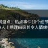 秀人网盘点：热点事件10个细节真相，主持人上榜理由极其令人情绪失控